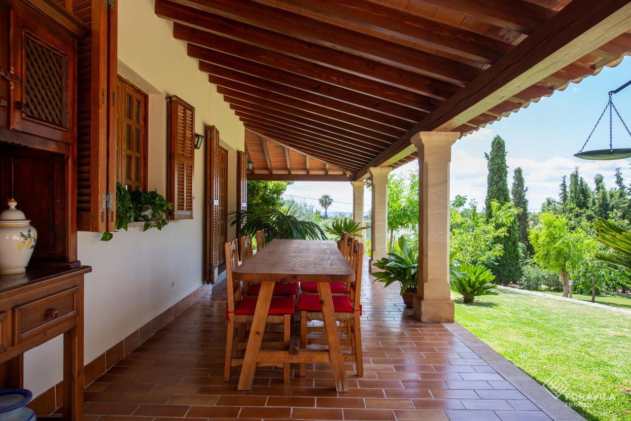 Villa Es Pou De Biniamar Selva  Esterno foto